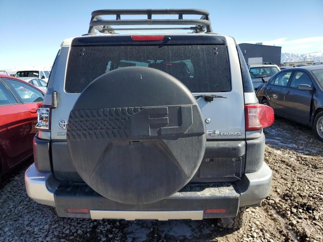 JTEBU4BF5AK070424 - 2010 TOYOTA FJ CRUISER SILVER photo 6