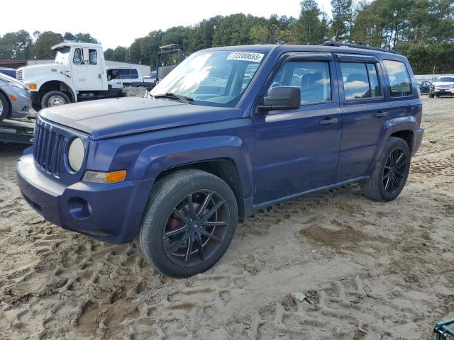 1J8FT28W58D752778 - 2008 JEEP PATRIOT SPORT PURPLE photo 1