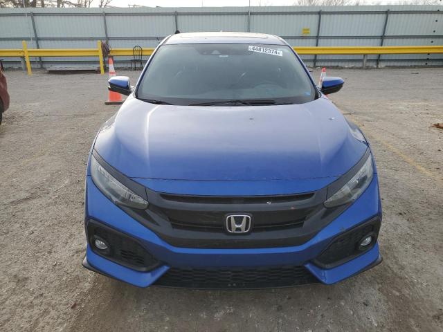 SHHFK7H95HU227082 - 2017 HONDA CIVIC SPORT TOURING BLUE photo 5