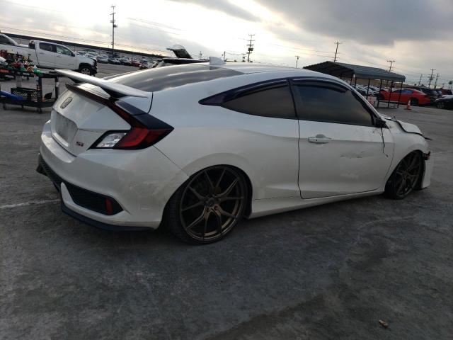 2HGFC3A58KH751179 - 2019 HONDA CIVIC SI WHITE photo 3