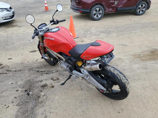 ZDM1RADN4DB065552 - 2013 DUCATI MONSTER 696 RED photo 3