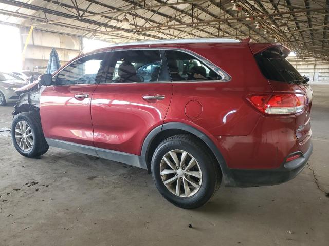 5XYPG4A33JG339745 - 2018 KIA SORENTO LX RED photo 2