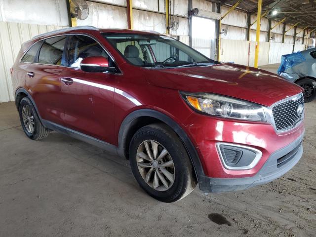 5XYPG4A33JG339745 - 2018 KIA SORENTO LX RED photo 4