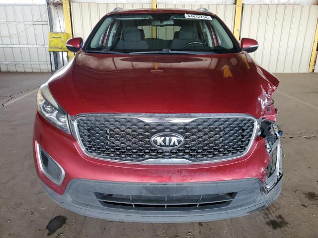 5XYPG4A33JG339745 - 2018 KIA SORENTO LX RED photo 5