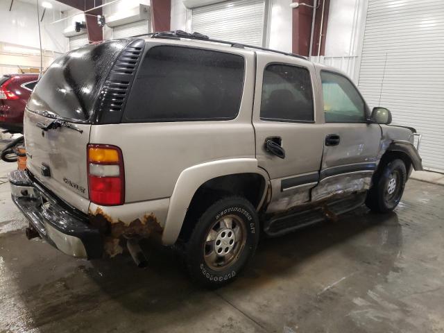 1GNEK13Z03J300840 - 2003 CHEVROLET TAHOE K1500 TAN photo 3