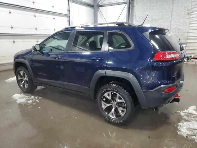 1C4PJMBS9FW591873 - 2015 JEEP CHEROKEE TRAILHAWK 蓝色 照片 2