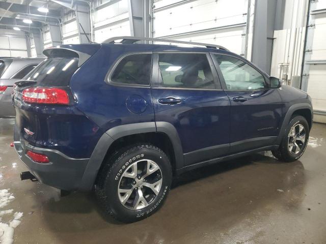 1C4PJMBS9FW591873 - 2015 JEEP CHEROKEE TRAILHAWK 蓝色 照片 3
