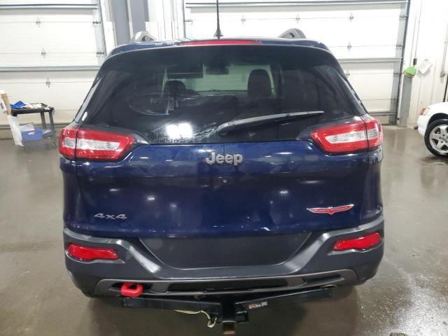 1C4PJMBS9FW591873 - 2015 JEEP CHEROKEE TRAILHAWK 蓝色 照片 6