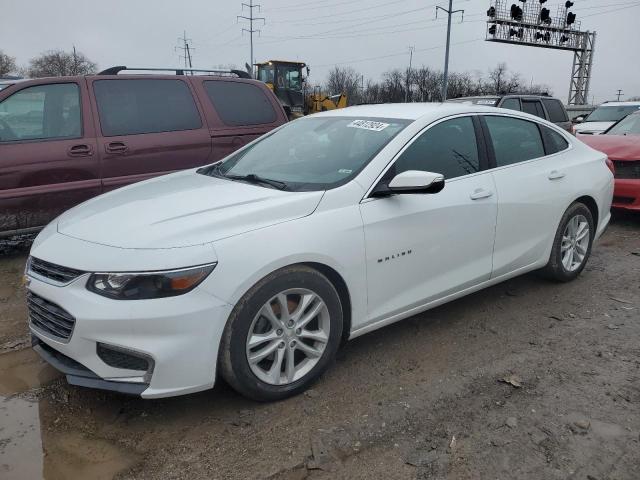 1G1ZE5ST9HF206593 - 2017 CHEVROLET MALIBU LT WHITE photo 1