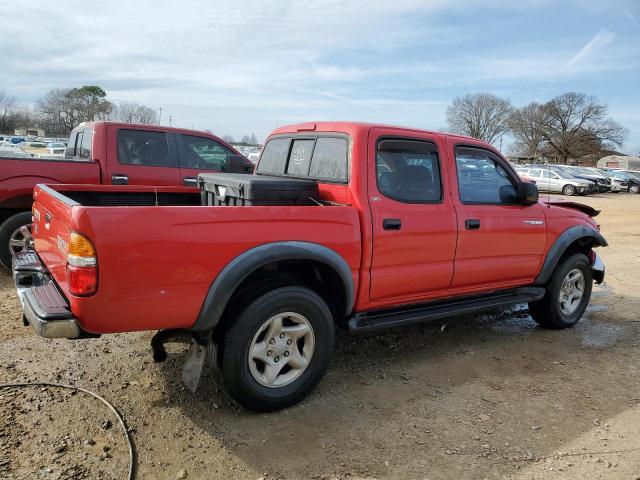 5TEGN92N01Z838348 - 2001 TOYOTA TACOMA DOUBLE CAB PRERUNNER RED photo 3