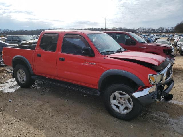 5TEGN92N01Z838348 - 2001 TOYOTA TACOMA DOUBLE CAB PRERUNNER RED photo 4
