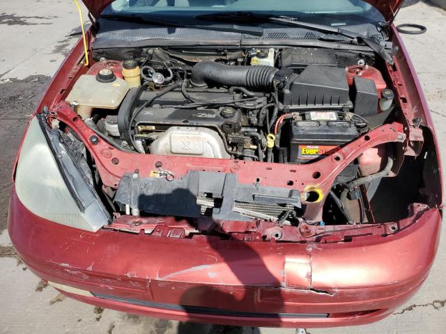 3FAFP31341R125168 - 2001 FORD FOCUS ZX3 BURGUNDY photo 11