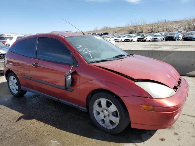 3FAFP31341R125168 - 2001 FORD FOCUS ZX3 BURGUNDY photo 4