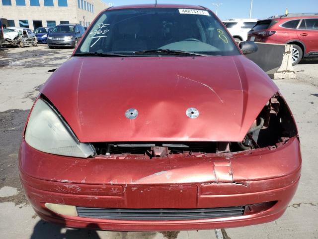 3FAFP31341R125168 - 2001 FORD FOCUS ZX3 BURGUNDY photo 5