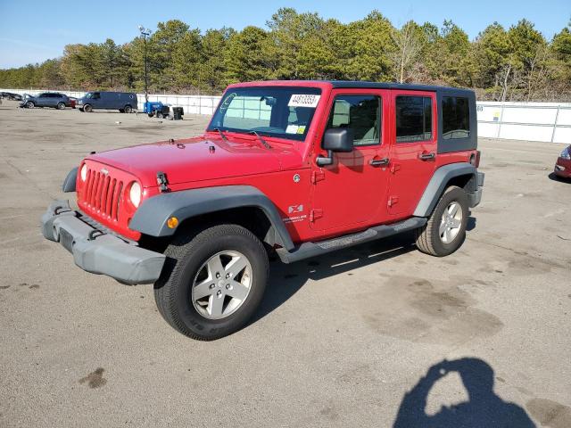 1J8GA39109L770681 - 2009 JEEP WRANGLER U X RED photo 1