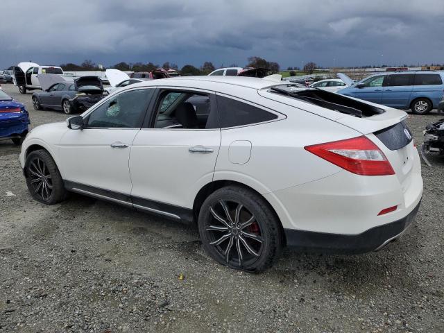 5J6TF3H37FL002132 - 2015 HONDA CROSSTOUR EX WHITE photo 2