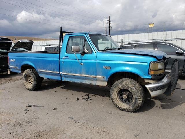 1FTEF14Y9SLA69037 - 1995 FORD F150 BLUE photo 4