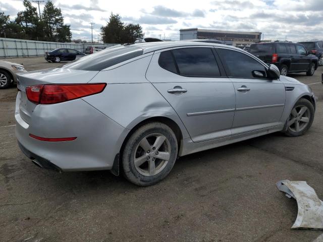 5XXGM4A72FG362523 - 2015 KIA OPTIMA LX SILVER photo 3