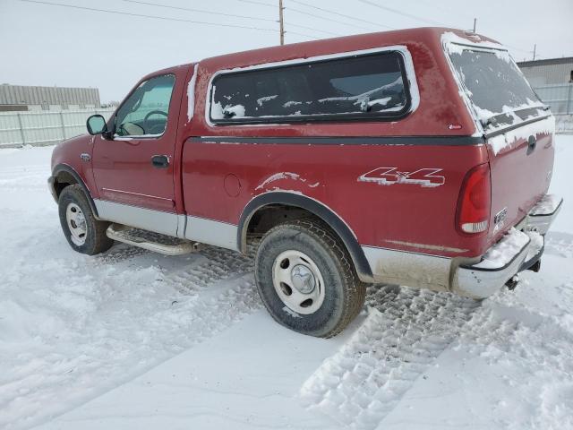 1FTZF1823YKA14640 - 2000 FORD F150 RED photo 2