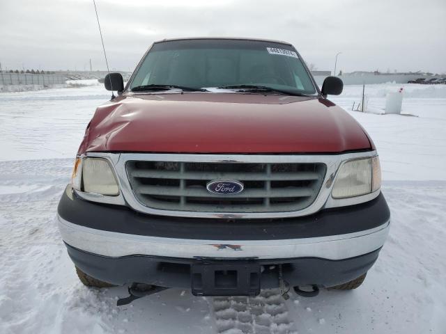 1FTZF1823YKA14640 - 2000 FORD F150 RED photo 5
