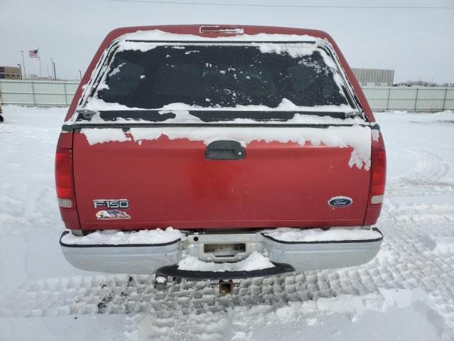1FTZF1823YKA14640 - 2000 FORD F150 RED photo 6