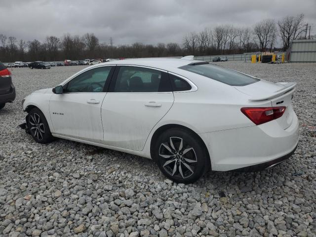 1G1ZG5ST5MF015659 - 2021 CHEVROLET MALIBU RS WHITE photo 2