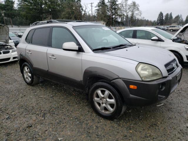 KM8JN72D05U131276 - 2005 HYUNDAI TUCSON GLS SILVER photo 4