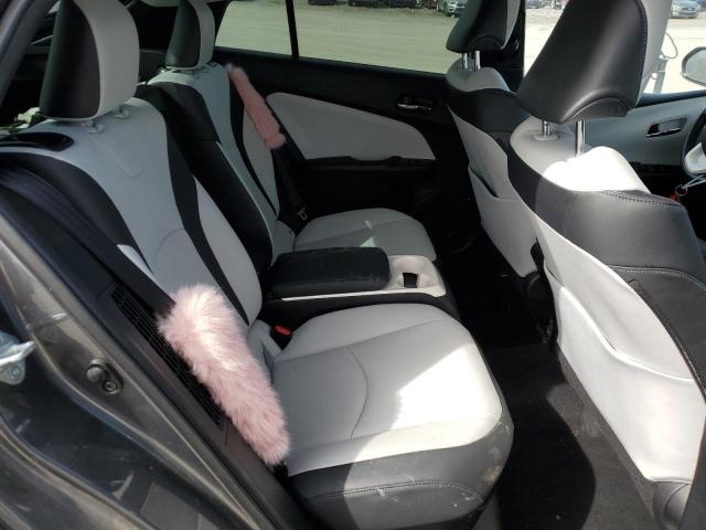 JTDKARFP3H3034703 - 2017 TOYOTA PRIUS PRIM ნაცრისფერი ფოტო 10