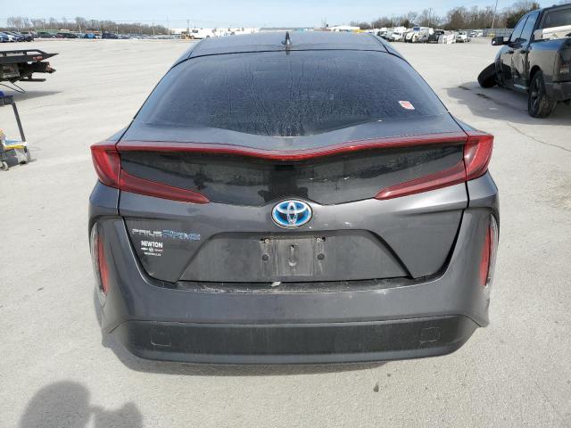 JTDKARFP3H3034703 - 2017 TOYOTA PRIUS PRIM ნაცრისფერი ფოტო 6