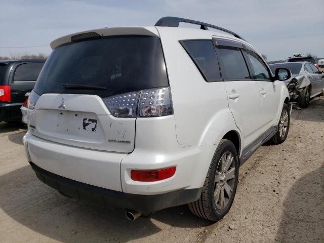 JA4AS3AW4BU018767 - 2011 MITSUBISHI OUTLANDER SE WHITE photo 3