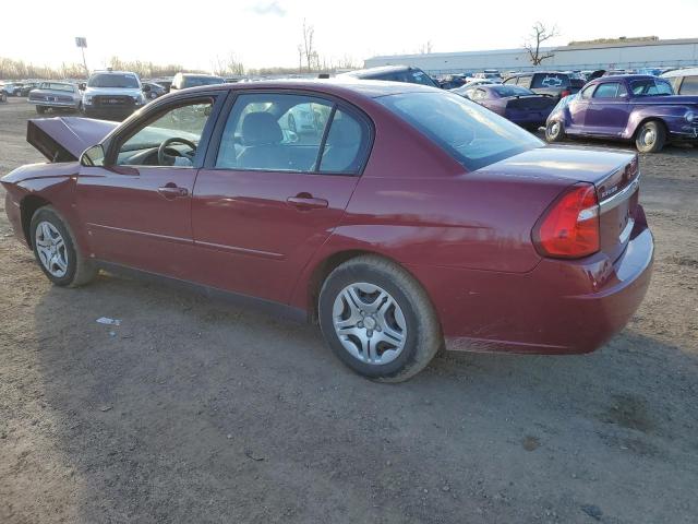 1G1ZS51F76F284145 - 2006 CHEVROLET MALIBU LS RED photo 2