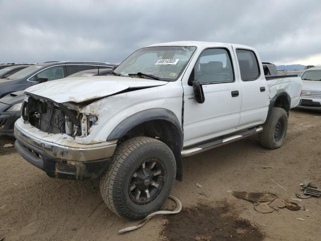 5TEGN92N61Z802423 - 2001 TOYOTA TACOMA DOUBLE CAB PRERUNNER WHITE photo 1