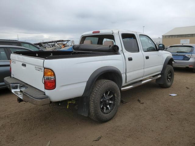 5TEGN92N61Z802423 - 2001 TOYOTA TACOMA DOUBLE CAB PRERUNNER WHITE photo 3