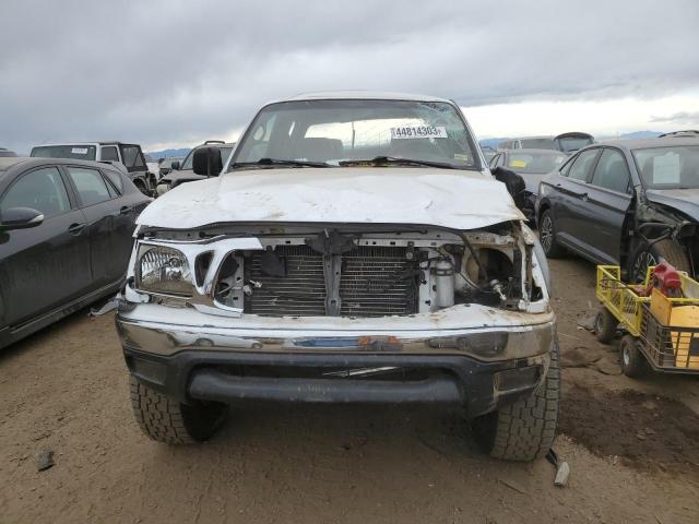 5TEGN92N61Z802423 - 2001 TOYOTA TACOMA DOUBLE CAB PRERUNNER WHITE photo 5