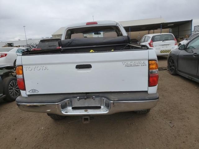 5TEGN92N61Z802423 - 2001 TOYOTA TACOMA DOUBLE CAB PRERUNNER WHITE photo 6
