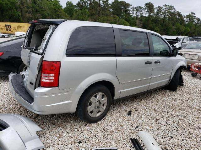 2A8HR44H48R740113 - 2008 CHRYSLER TOWN & COU LX SILVER photo 3