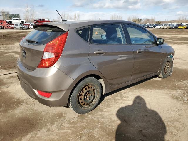 KMHCT5AE5DU111388 - 2013 HYUNDAI ACCENT GLS BROWN photo 3