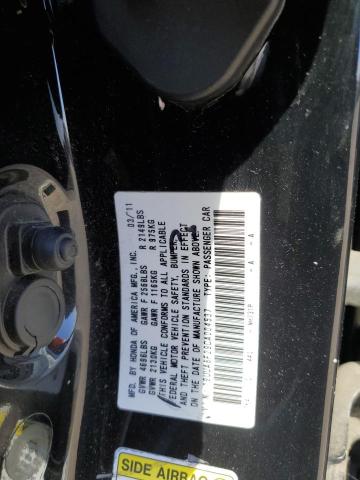 19UUA8F29CA004537 - 2012 ACURA TL BLACK photo 12