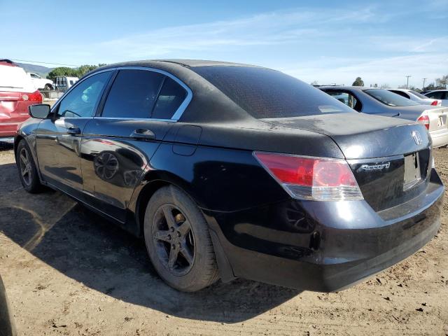 JHMCP26328C057802 - 2008 HONDA ACCORD LX BLACK photo 2