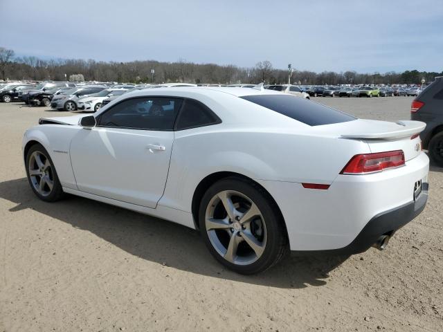 2G1FB1E31E9257719 - 2014 CHEVROLET CAMARO LT WHITE photo 2