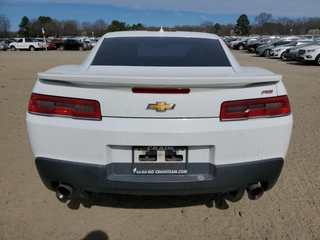 2G1FB1E31E9257719 - 2014 CHEVROLET CAMARO LT WHITE photo 6