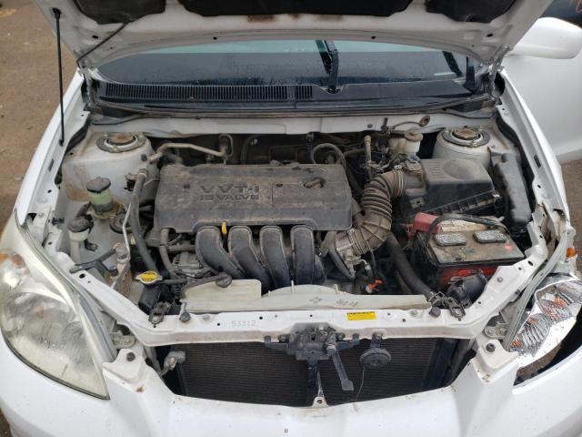 2T1KR32E47C643640 - 2007 TOYOTA COROLLA MA XR WHITE photo 11