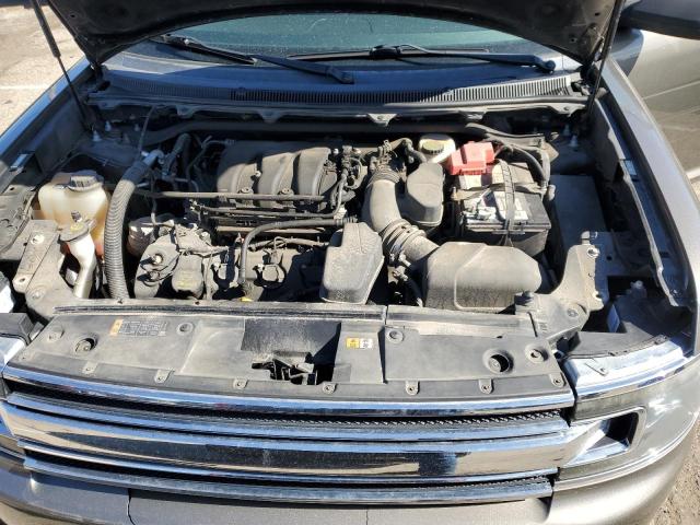 2FMGK5B88EBD10987 - 2014 FORD FLEX SE GRAY photo 11