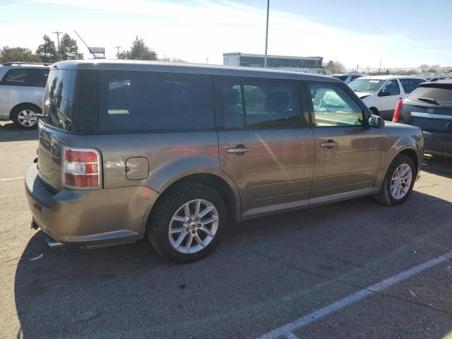 2FMGK5B88EBD10987 - 2014 FORD FLEX SE GRAY photo 3