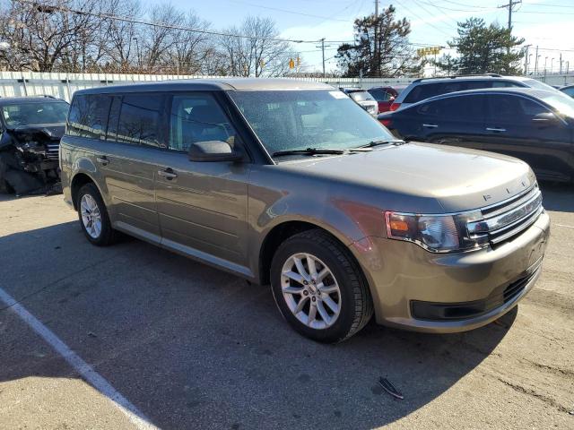 2FMGK5B88EBD10987 - 2014 FORD FLEX SE GRAY photo 4