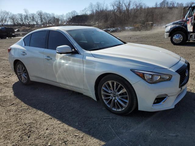 JN1EV7AR6LM254499 - 2020 INFINITI Q50 PURE WHITE photo 4