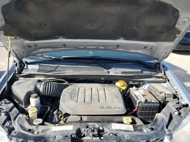 2C4RDGBG3KR790594 - 2019 DODGE GRAND CARA SE SILVER photo 12