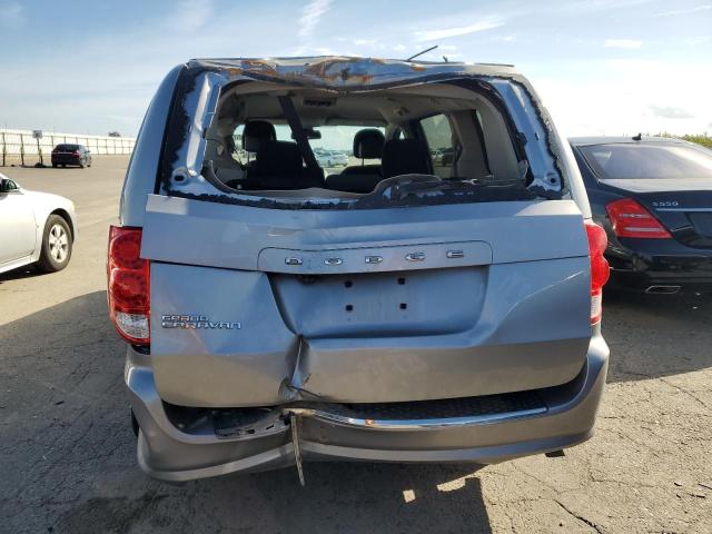 2C4RDGBG3KR790594 - 2019 DODGE GRAND CARA SE SILVER photo 6