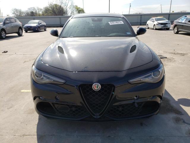 ZARFAMEV7K7619665 - 2019 ALFA ROMEO GIULIA QUADRIFOGLIO BLACK photo 5