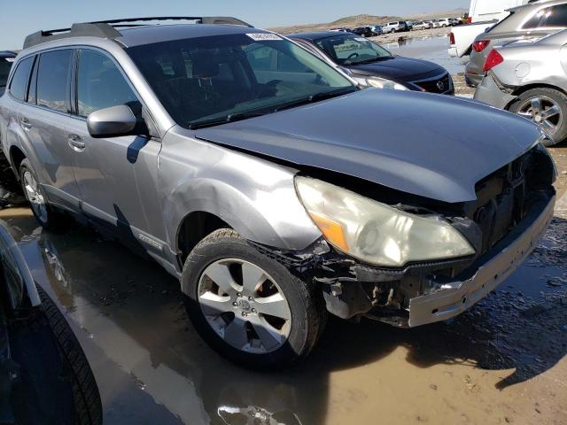 4S4BRCBC6B3378134 - 2011 SUBARU OUTBACK 2.5I PREMIUM SILVER photo 4